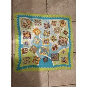 Hermès 90CM SCARF – La Mécanique des Idées – CHRISTINE HENRY (2004)